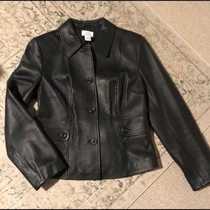 Ladies leather jacket